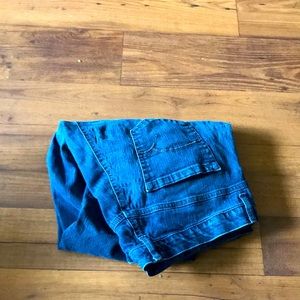Blue plus size jeans